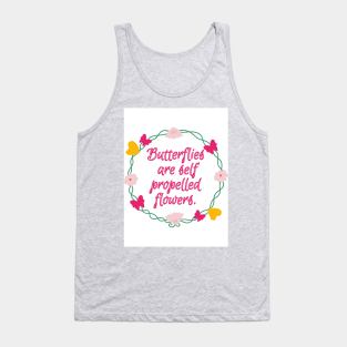 Quote Design Tank Top